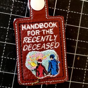 Beetlejuice Keychain